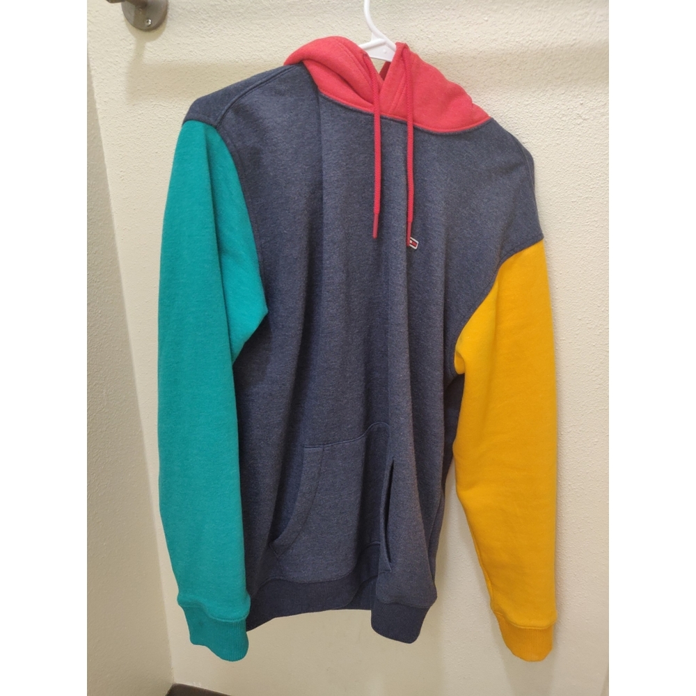 LIKE NEW Tommy Hilfiger Color Block Hoodie